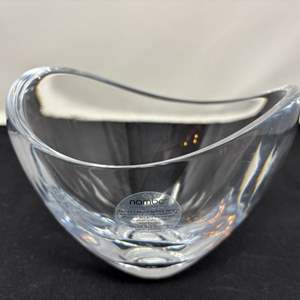 Lot #70 - Nambe Crystal Bowl - Elegant Decorative Piece