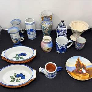 Lot #79 - Mixed Lot of Decorative Ceramics - Various Styles and Origin.