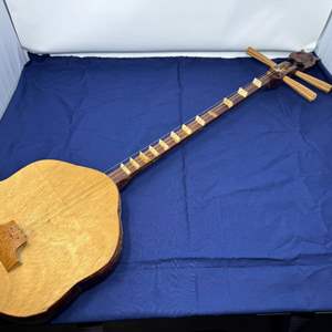 Lot #2 - Antique Chinese Qinqin Instrument 