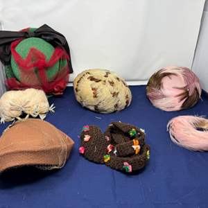 Lot #26 - Vintage Hat Collection - Various Styles from the Mid-20th Century.