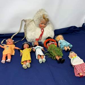 Lot #105 - Vintage Doll Collection - 1960s and 1970s Assorted Dolls with Accessories.