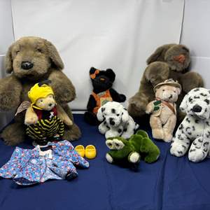 Lot #106 - Vintage Plush Toy Lot - Stuffed Animals and Accessories.