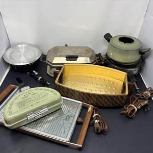 Lot #235 - Vintage Kitchen Appliances Lot - Various Brands and Models.