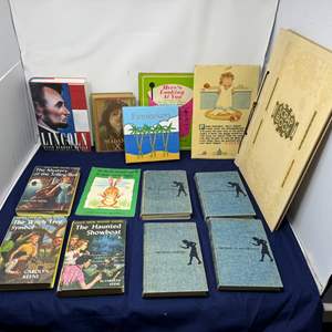 Lot #123 - Vintage Book Lot - Classic Literature & Children's Stories.