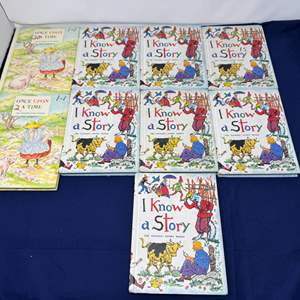 Lot #193 - Children’s Book Lot - I Know a Story & Once Upon a Time.