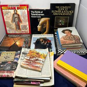 Lot #194 - Diverse Book Collection - Art, History, Health & More.