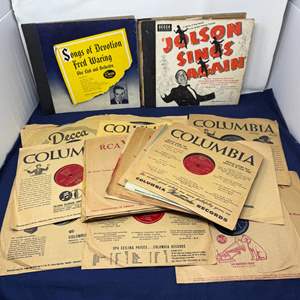 Lot #195 - Vintage Record Collection - Columbia, RCA, Decca and More.