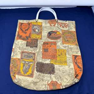 Lot #206 - Vintage Tote Bag - 1970s Design.