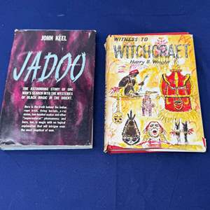 Lot #210 - Jadoo and Witness to Witchcraft - Vintage Book Lot