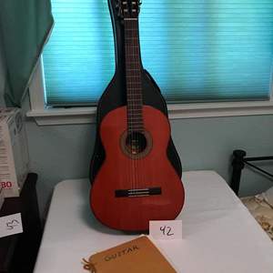 Lot # 42 - Nice Yamaha G-120A 6 string acoustic guitar with case