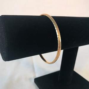 Lot # 216 - 14k Gold Bracelet - 4.51 grams (Tested).