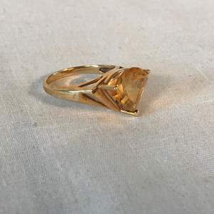 Lot # 231 - 14k Gold Ring w/ Precious Stones - 4.86 grams (Tested).