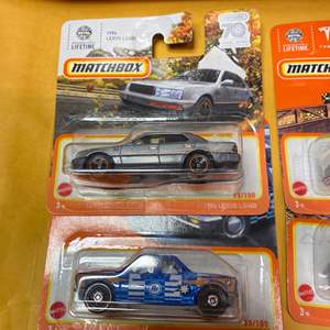 Lot #33 Lot of (6) New Match Box Cars