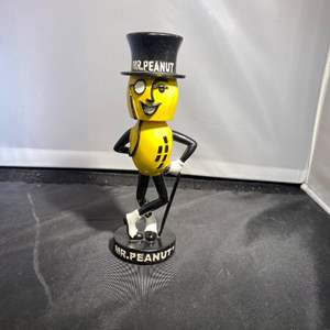 Lot #61 Vintage Mr. Peanut Bobble Head