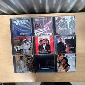 Lot #220 Lot of 9 CDs Including Bobby Brown, The O’Jays, & Kool Moe Dee Untested