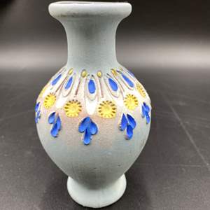 Lot #66 Detailed Ceramic Bud Vase