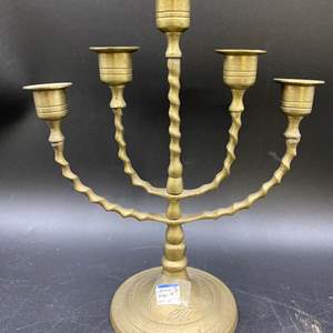 Lot #204 Metal Candelabra