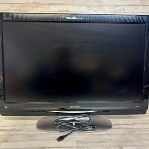 Lot #61 Sharp Aquos Liquid Crystal 32” Television HD 720p 