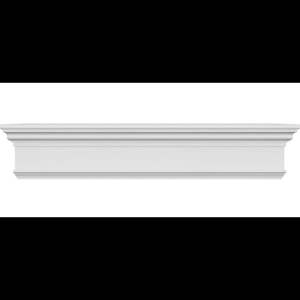 2030 Ekena Millwork CRH07X158 Crosshead, 158" Bottom Width x 161 1/2" Top Width, Factory Primed White