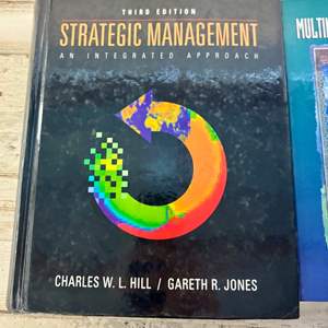 Lot #141.85 Lot of Strategic Management Textbooks 3rd and 5th Editions 