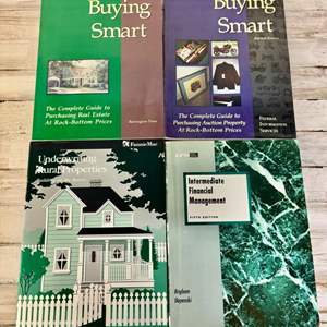 Lot #141.95 Lot of Real Estate Purchasing Instructional Books  