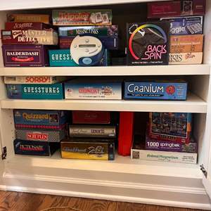 Lot # 55 -  Vintage Board Game Collection 