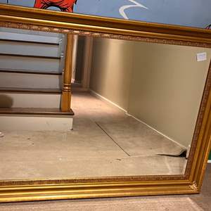 Lot # 83 - Large Elegant Gold Framed Mirror 