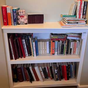 Lot # 105 -  Vintage Book Collection with Pig Bank 