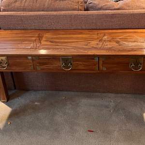 Lot # - 109  Hekman Consistent Console Table 