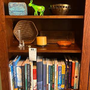 Lot # - 65  Vintage Home Decor and Book Collection Lot