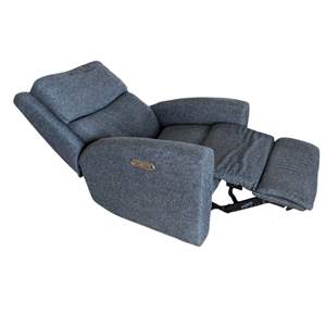 Lot #5 -  Flexsteel Electric Recliner Chair - Comfortable Gray Fabric.