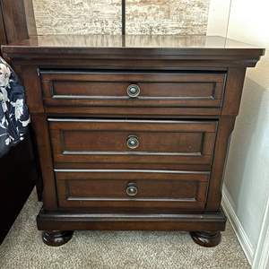 Lot #73 -  Pair of Nightstands with Felt and Cedar Drawers 