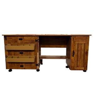 Lot #76 -  Rustic Sewing Utility Table - Sturdy and Versatile.