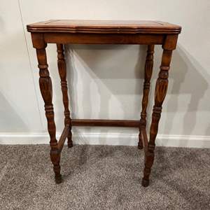 Lot #79 -  Vintage Wooden Accent Table