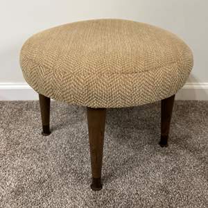 Lot #80 -  Mid-Century Modern Upholstered Stool