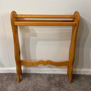 Lot #83 -  Vintage Wooden Quilt Rack