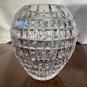 Lot #10 -  Beautiful Crystal Vase 