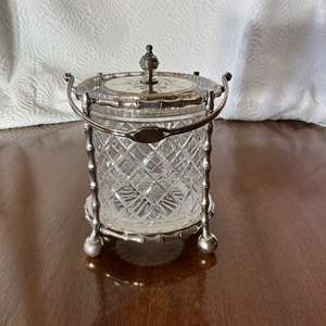 Lot #29 -   James Deakin and Sons Vintage Biscuit Jar Ice Bucket