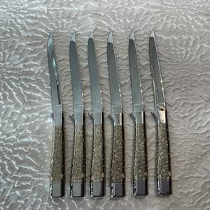 Lot #39 -   Carvel Hall Steak Knives Set - 6 Pieces, USA, Excellent Condition.