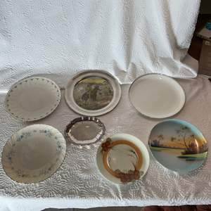 Lot #41 -   Vintage Plate and Decorative Dish Lot - Assorted Designs and Styles.