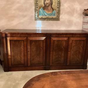 Lot #131 -   Mahogany Buffet Server by Morgantown Furniture