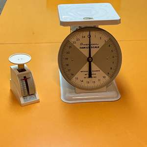 Lot #190 -   Vintage American Family Scale Lot - Kitchen Weighing Scales