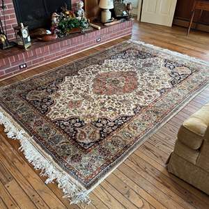 Lot #67 -  Persian Area Rug - Traditional Design - 6' x 9'