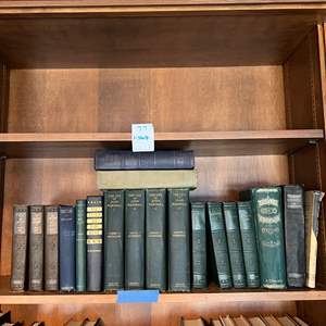 O- Lot #77 - Vintage Book Collection - Assorted Titles and Editions