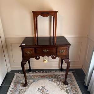 Lot #15 - Antique Queen Anne Style Table Set