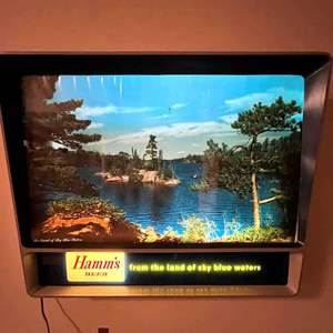 Lot #505 -  Hamm's Beer Lighted Sign