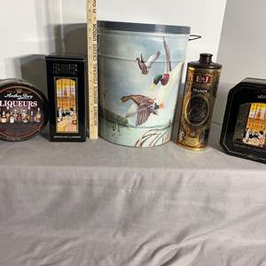 Lot #520 -  Vintage Liquor Collectibles Lot - Liqueurs, Brandy, and More.