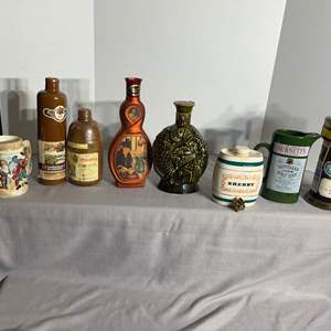 Lot #521 -  Vintage Bottle Collection - Various Brands and Styles.