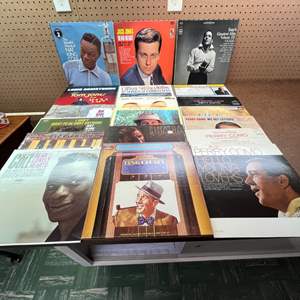 Lot #581 -  Assorted Vinyl Records Lot - Crooners