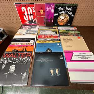 Lot #600 -  Vintage Vinyl Record Collection - Classical and Music of the 1930s 